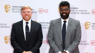 Rob Beckett and Romesh Ranganathan attend the Virgin Media British Academy Television Awards 2021