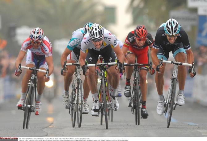 Matt Goss beats Fabian Cancellara and Philippe Gilbert in 2011