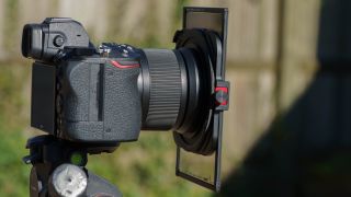 Kase Armour filter system on a Nikon camera