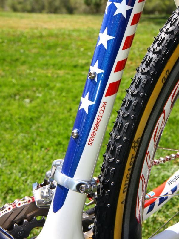 These bottle cage mounts won't likely ever get used in competition but they're handy to have just in case regardless.