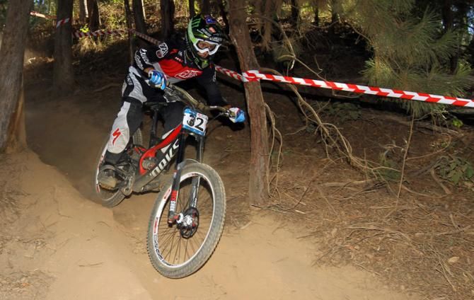 Troy Brosnan was just off the pace of the day's winner Hill