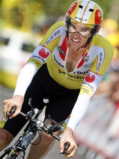 David Millar (Saunier Duval) rode a good TT to finish 11th