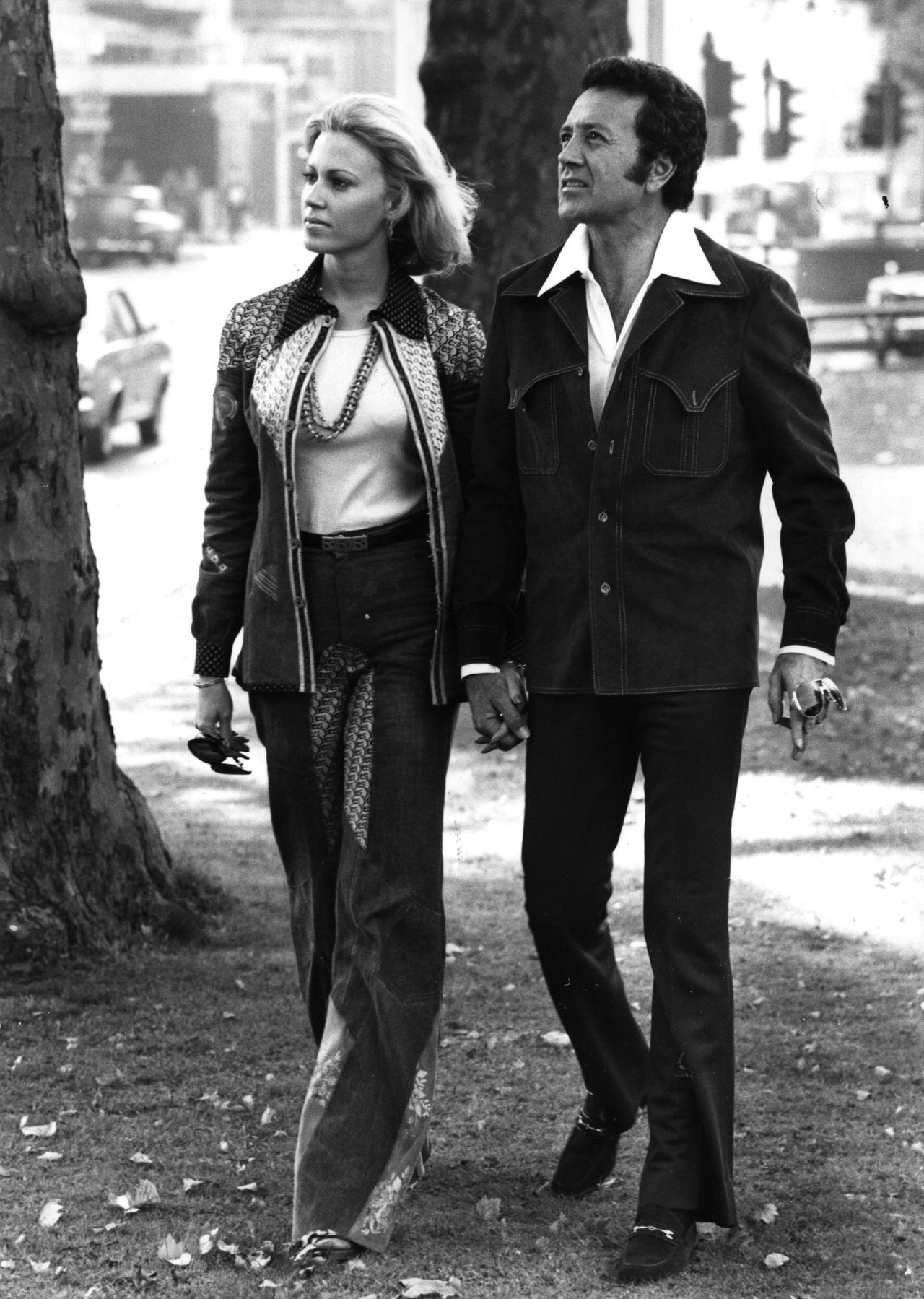 Vic Damone and his wife in 1974