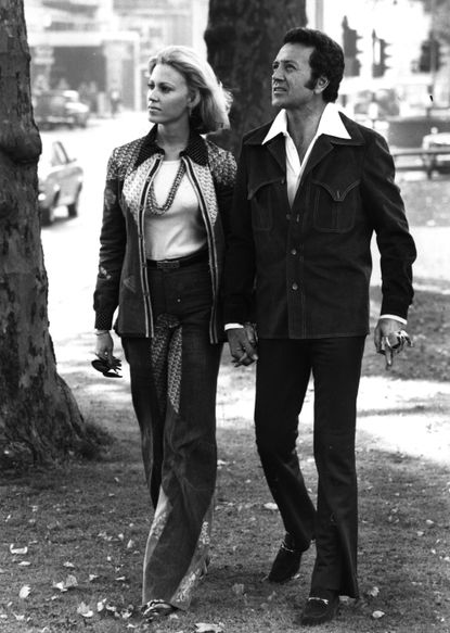 Vic Damone and his wife in 1974
