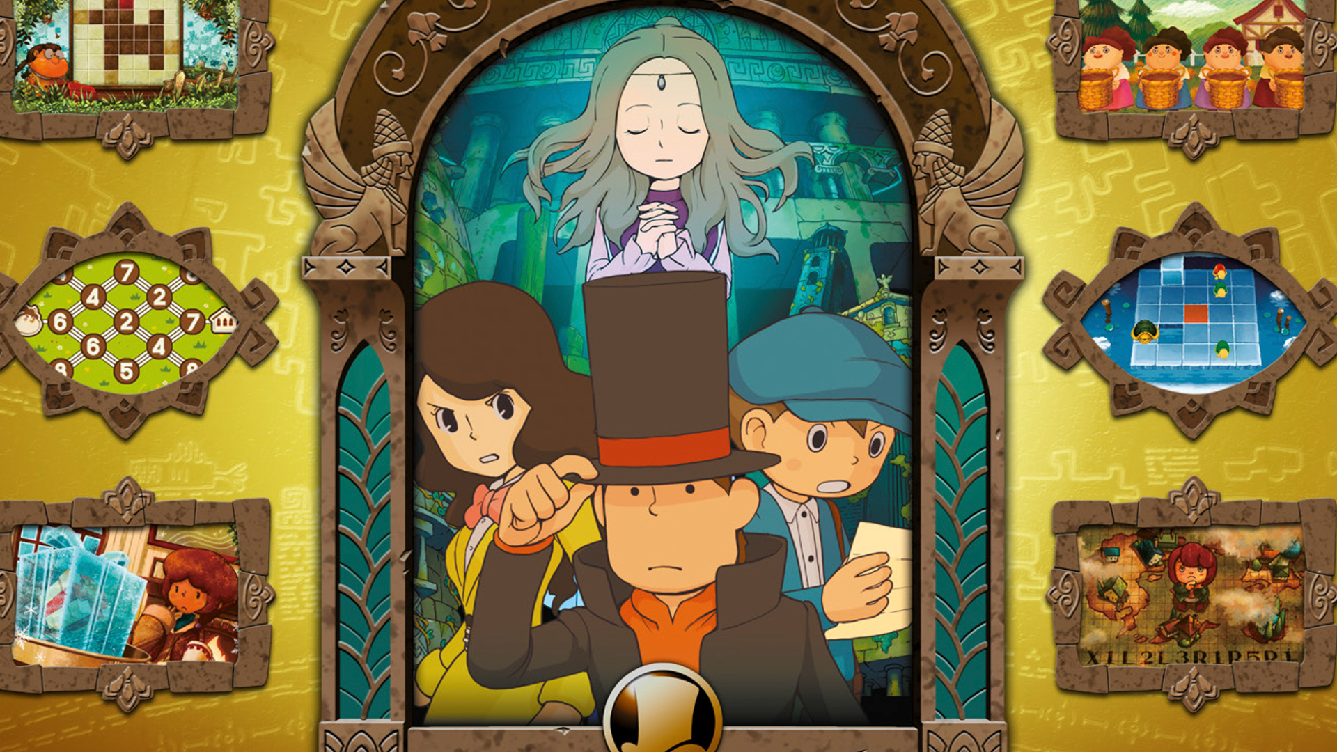 Best 3DS Games - Professor Layton and the Azran Legacy
