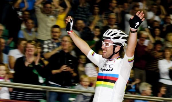 Mark Cavendish (HTC-Highroad) was a huge hit with the crowd
