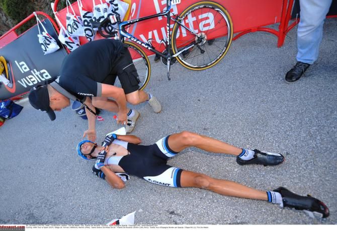 Warren Barguil (Giant-Shimano) post-race