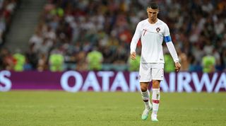 Cristiano Ronaldo Portugal out