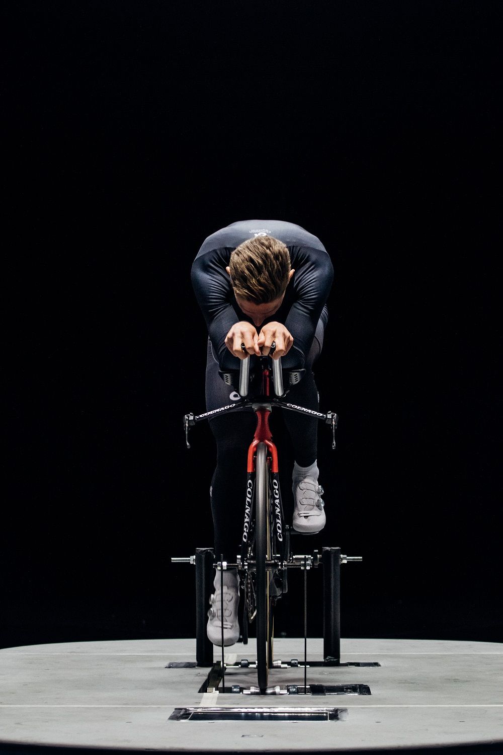 Rui Costa in the tunnel