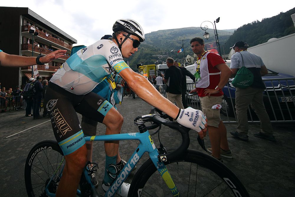 Nairo Quintana (Movistar) wins stage 18 at the Tour de France