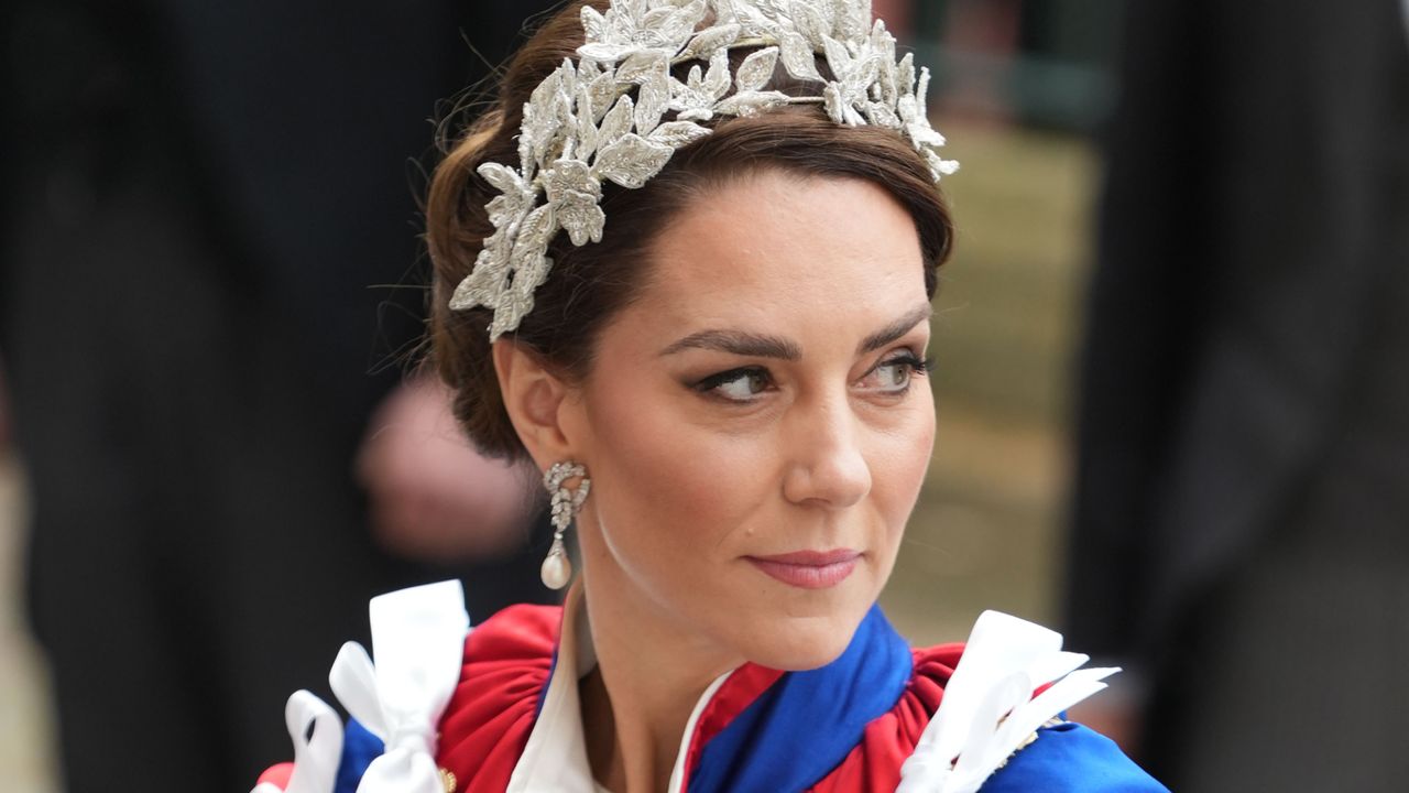 Kate Middleton wearing tiara