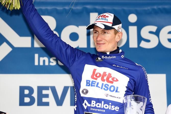 Andre Greipel (Lotto Belisol) kept the points jersey