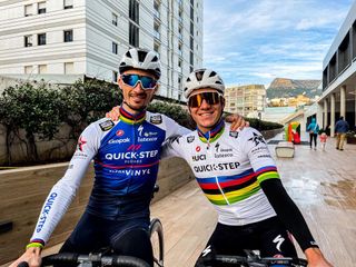 Alaphilippe and Evenepoel on training camp in Calpe
