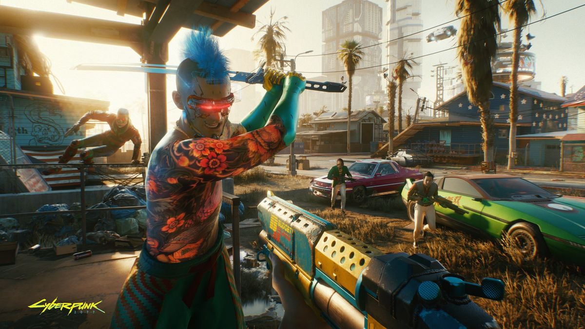 Cyberpunk 2077 store ps4 to ps5