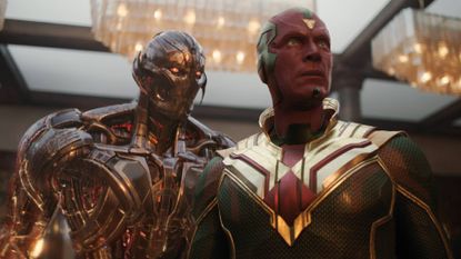 Ultron and Vision in VisionQuest