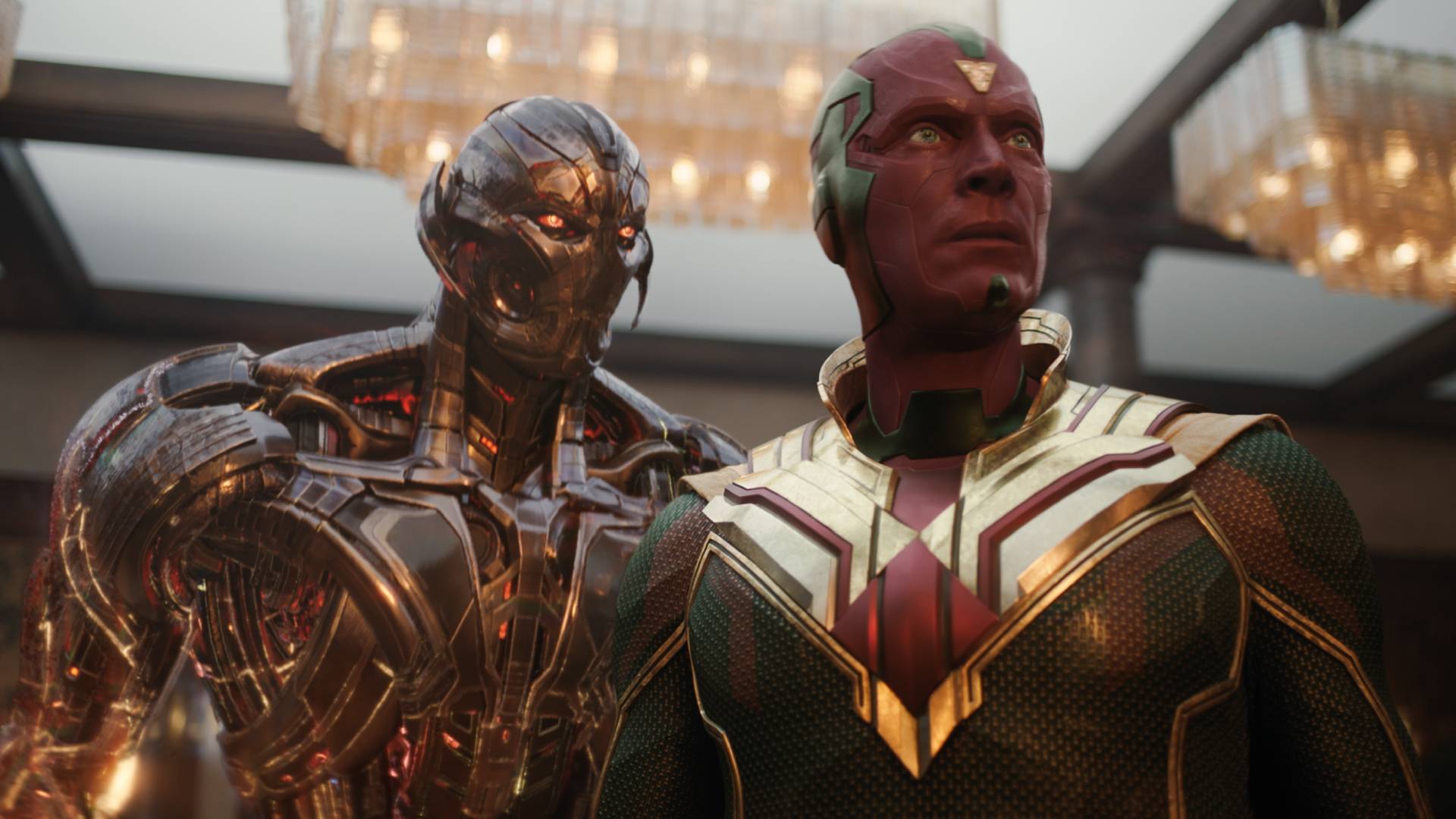 Ultron and Vision in VisionQuest