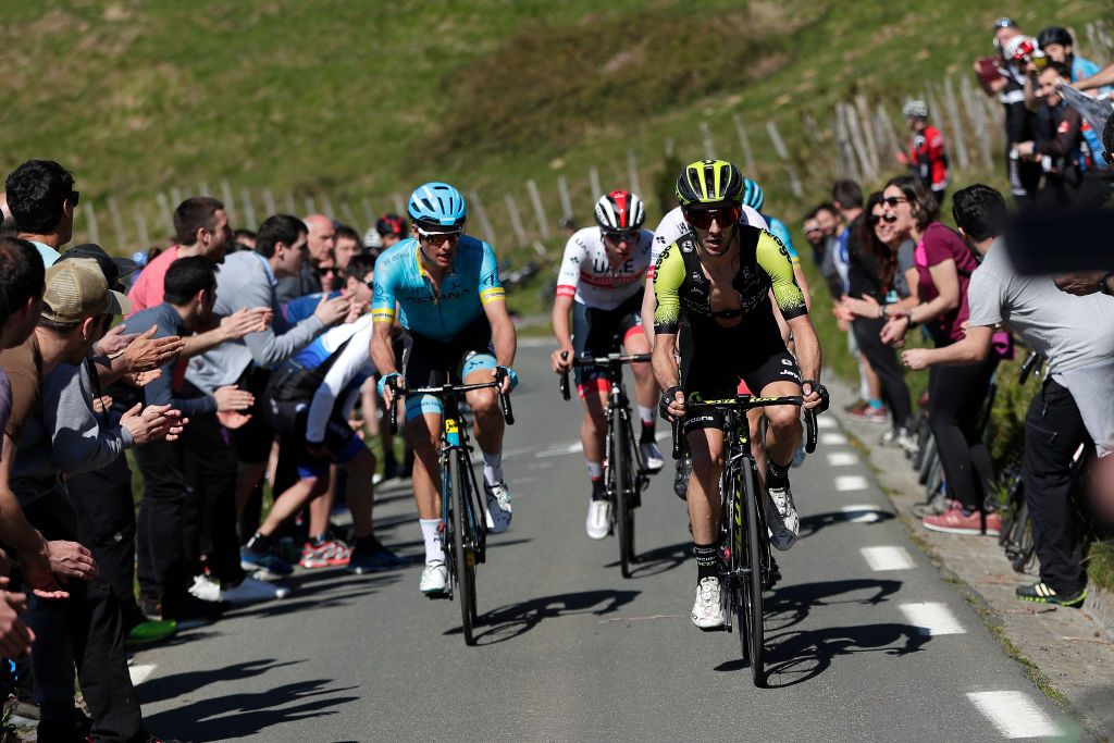 The elite attacking group late in the stage