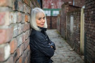 Tracie Bennett returns to Coronation Street as Sharon