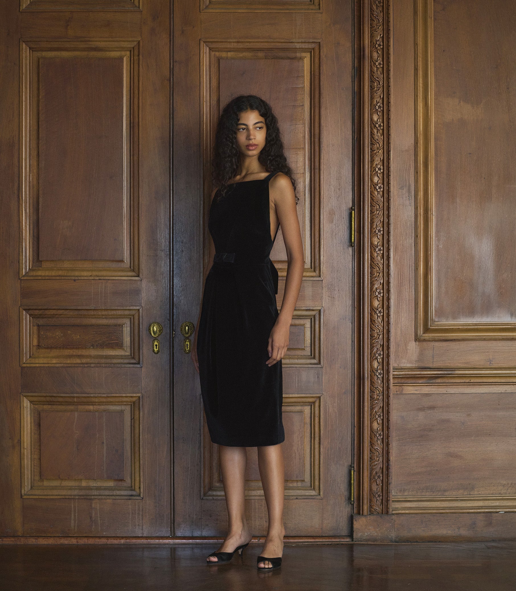 Chanselle Dress -- Black