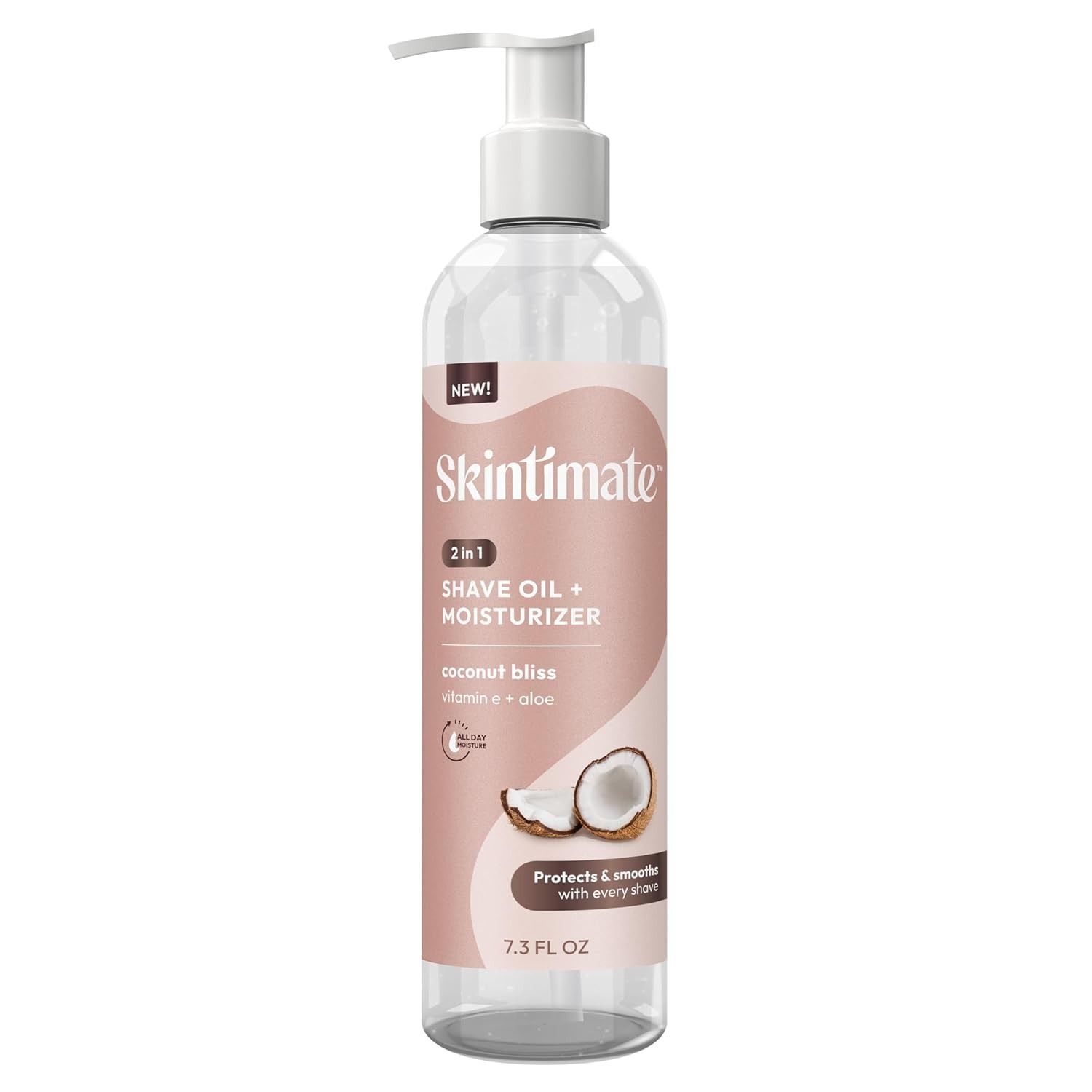 Skintimate, 2-in-1 Shave Oil & Moisturizer