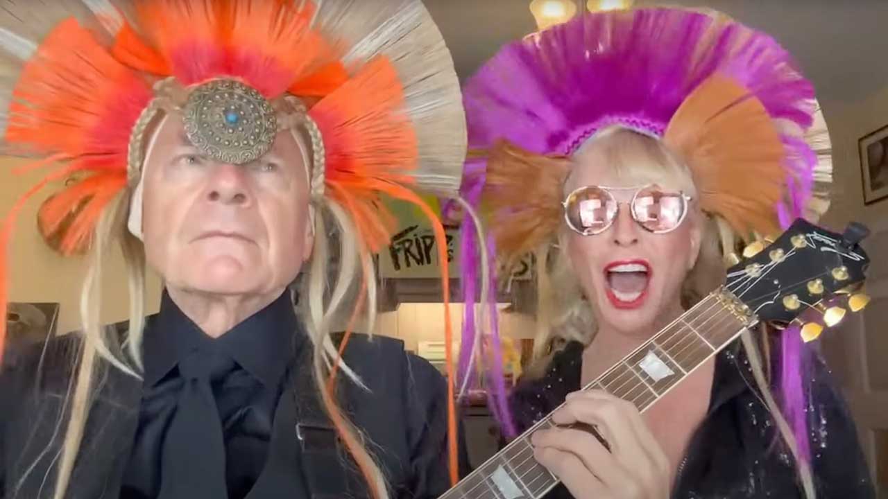 Toyah Willcox and Robert Fripp