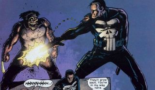 Punisher shoots Wolverine