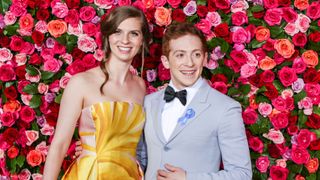 Ethan Slater and Dr Lilly Jay attend the 72nd Annual Tony Awards