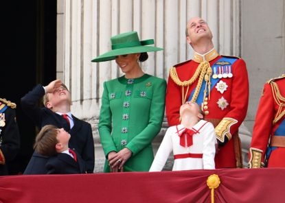Princess Kate Used Several Secret Signals at Trooping the Colour Today