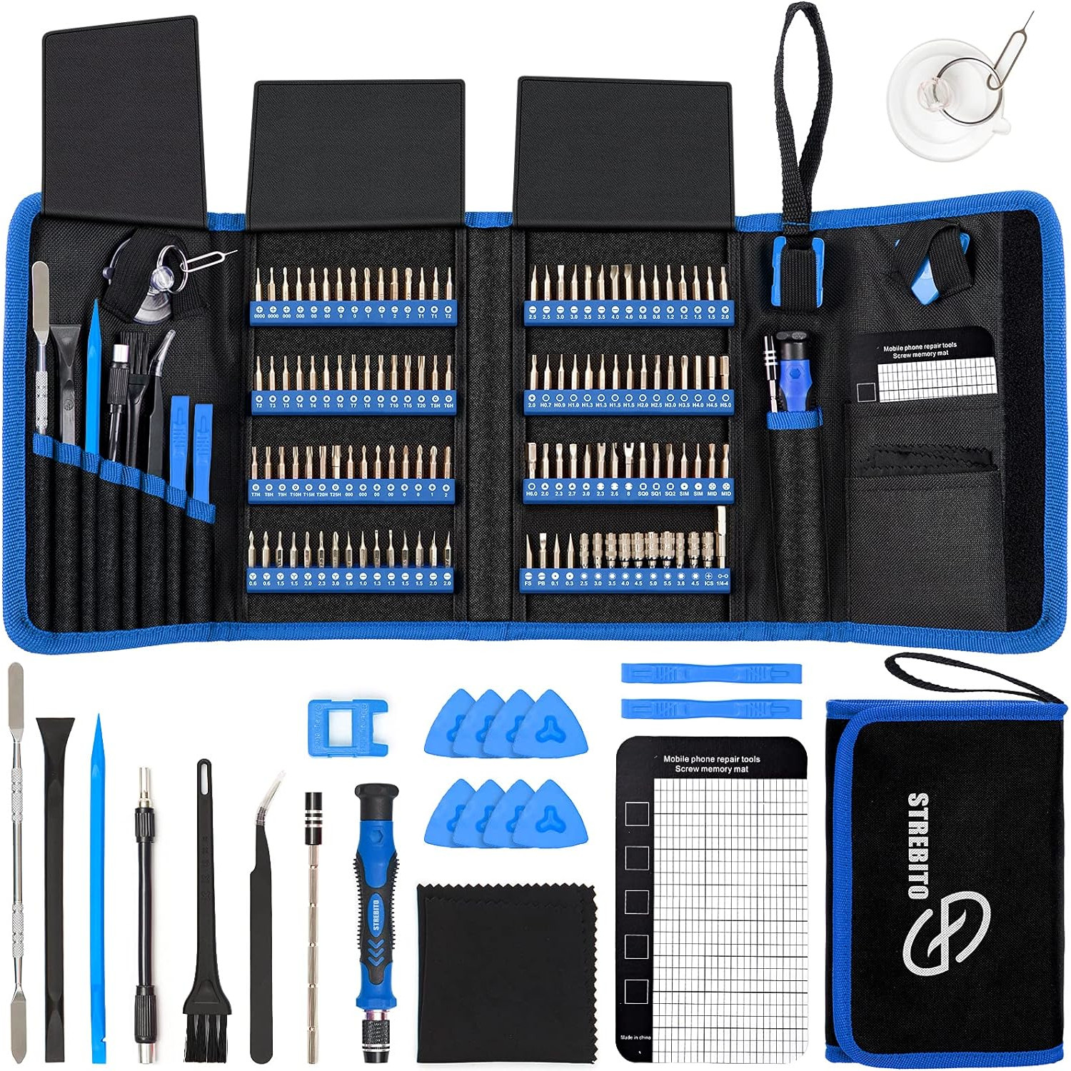 Strebito 142-piece toolkit