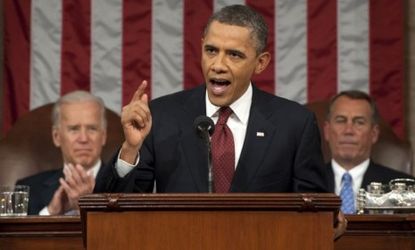 While President Obama made no grand proposal in his State of the Union address, he did speak to a partisan Congress and his willingness to push back.