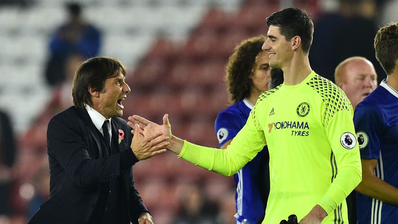 Antonio Conte Chelsea transfer news Thibaut Courtois