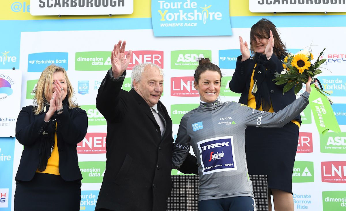 Elizabeth Deignan (Trek-Segafredo) won the most active rider jersey