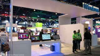 Microsoft WPC 2013 Windows booth