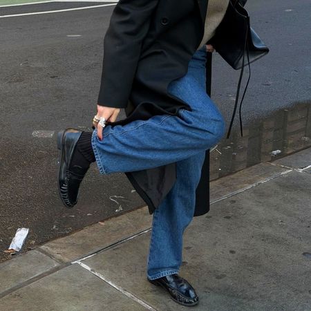 @cocoschiffer wearing one of the popular nyc shoe brands