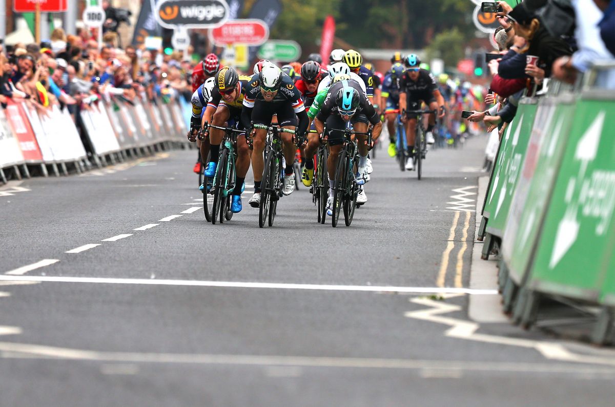 The sprint for the line