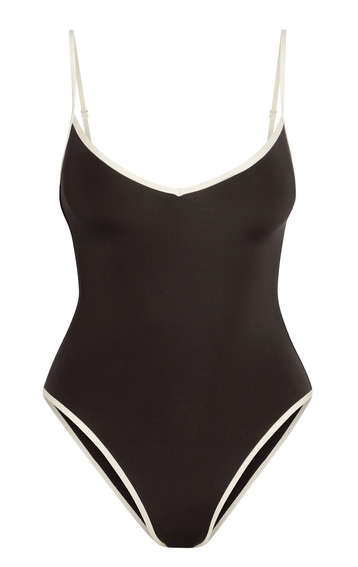 Monday Swimwear, Ravello One Piece - Espresso/ivory