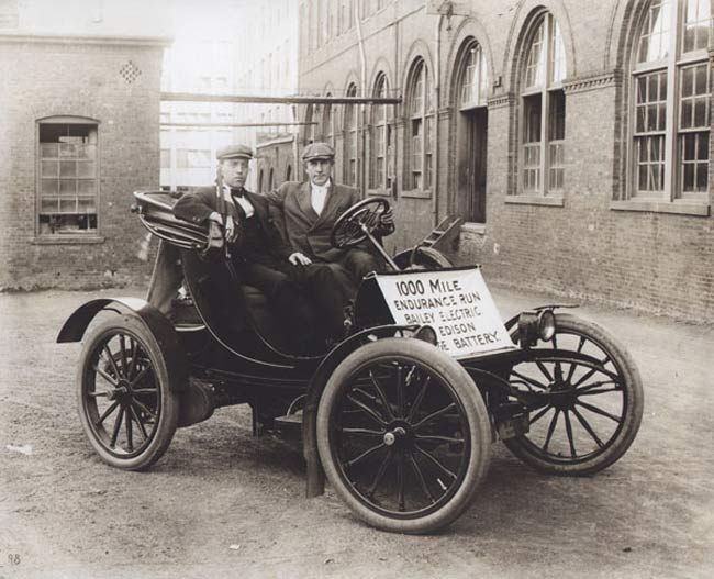 Thomas Edison Electric Cars