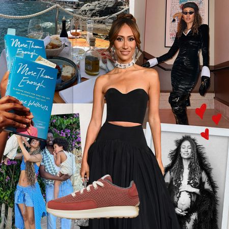 a collage of elaine welteroth and all of her favorite things