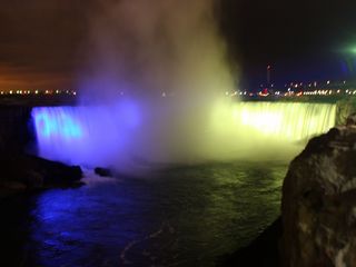 niagara falls lights