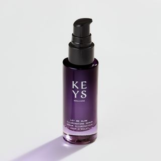 Keys Soulcare Let Me Glow Illuminating Priming Serum With Niacinamide on a light gray background