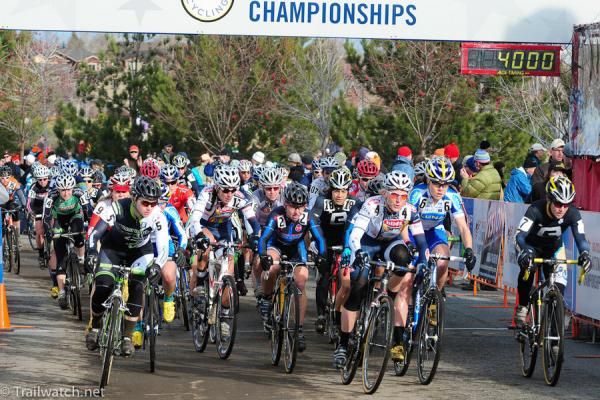 Elite Women's start.
