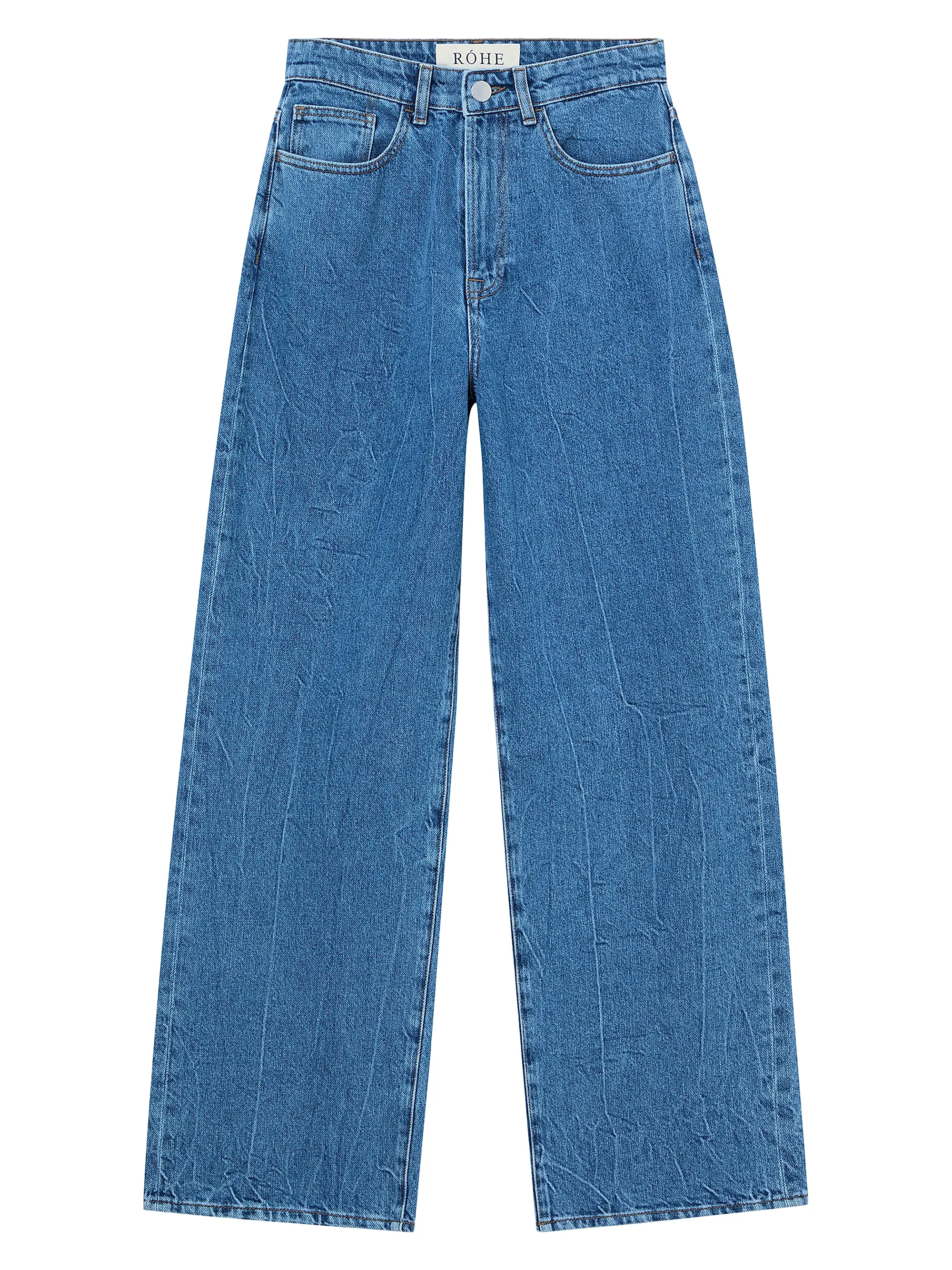 Baggy Wide-Leg Low-Rise Jeans