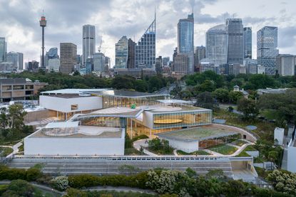 hero aerial of when Sydney Modern opens