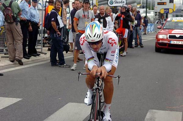 Fabian Cancellara the world TT champ had a less than satisfactory ride
