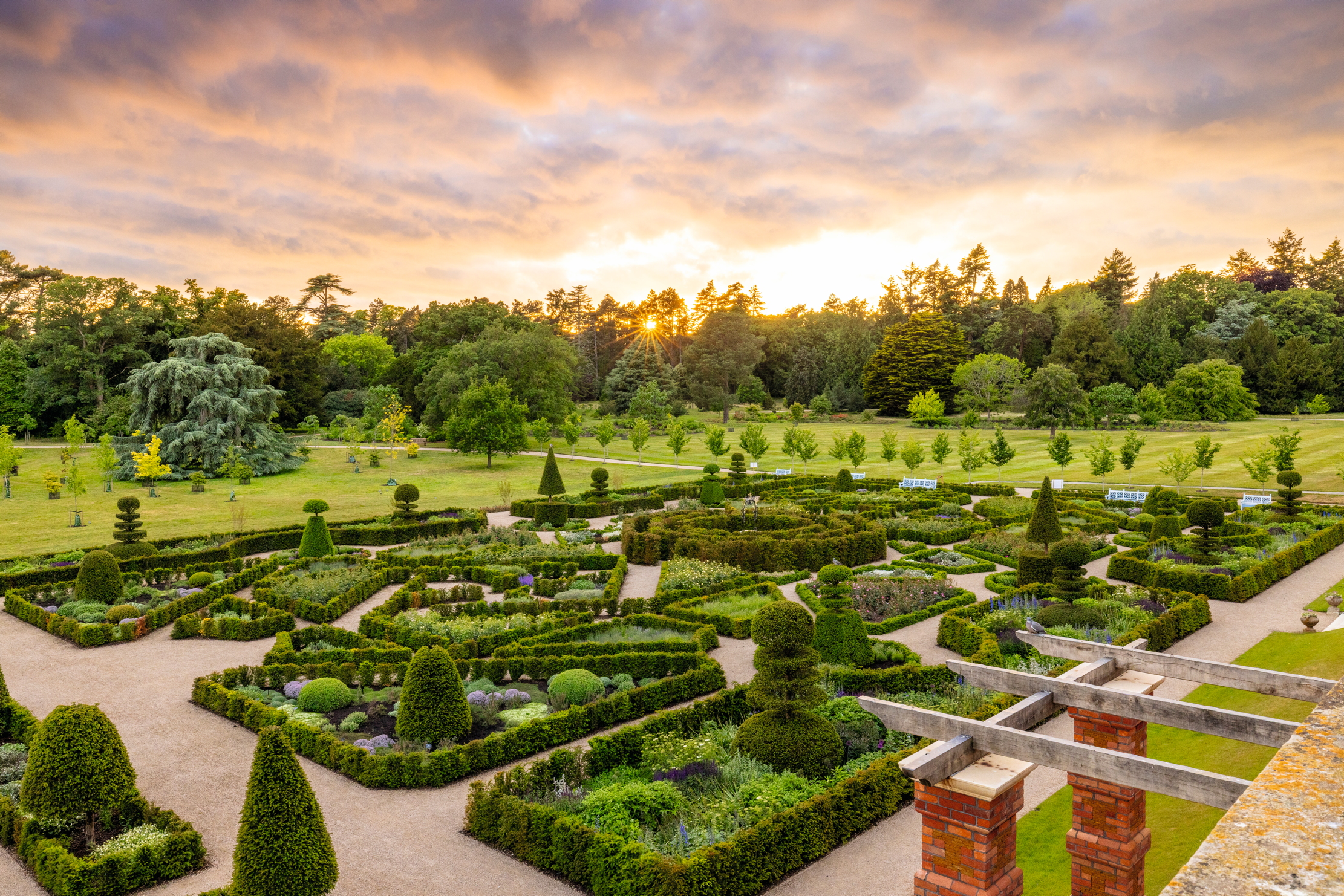 Images of the King&#039;s garden at Sandringham