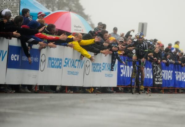 Tim Johnson was greeted with a winner&rsquo;s fanfare