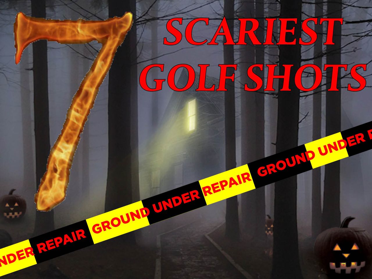 Scariest shots in golf