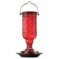 More Birds Red Glass Hummingbird Feeder | $24.87 from Amazon