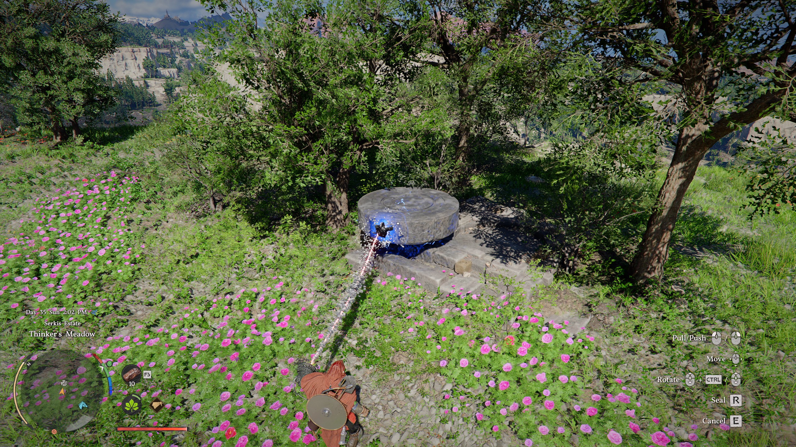 Crimson Desert Thinker's Meadow - Moving the disc