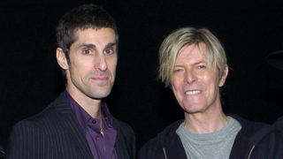 Perry Farrell and David Bowie in LA, circa 2004